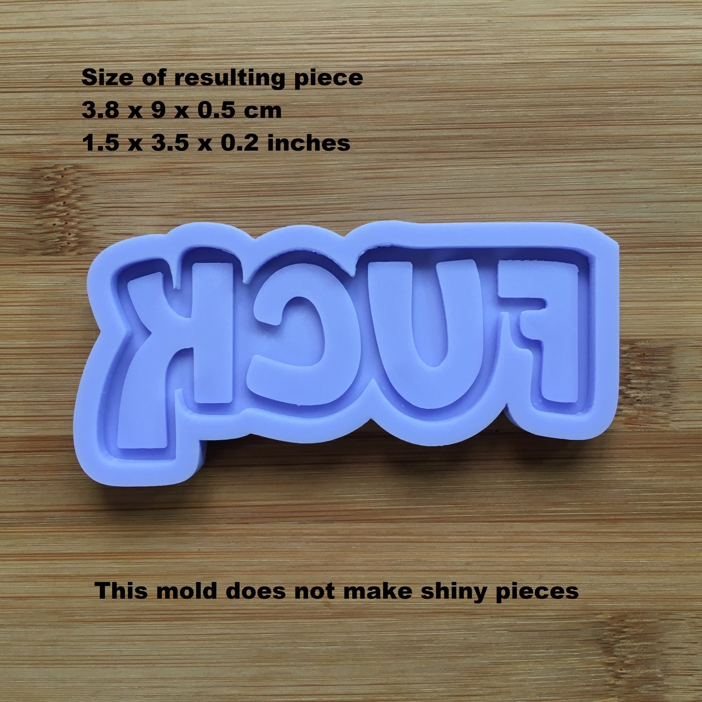 Swear Words Silicone Mold