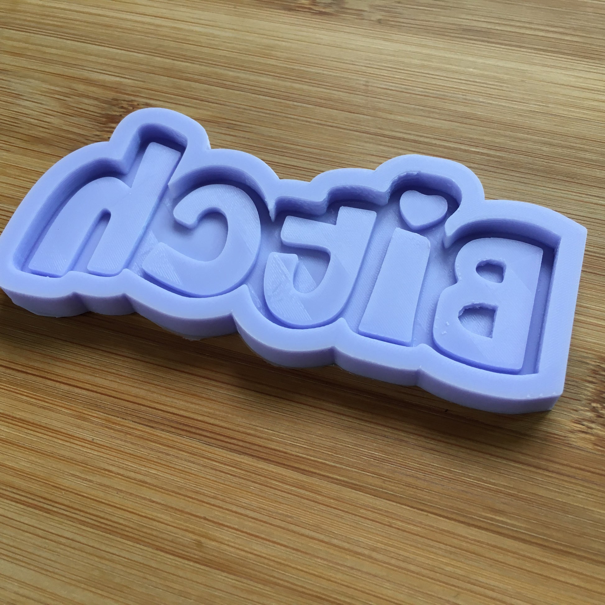 Swear Words Silicone Mold