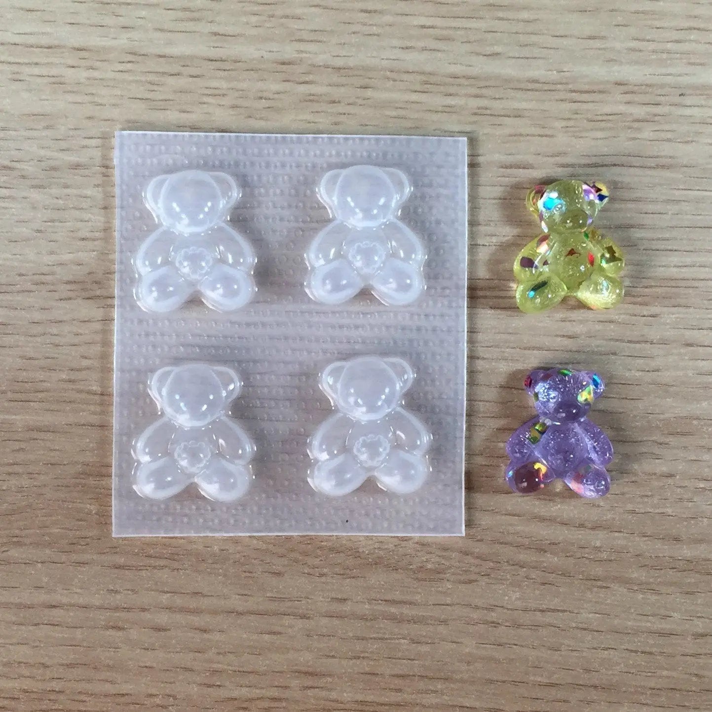 Teddy Bear Plastic Mold The Crafts and Glitter Shop
