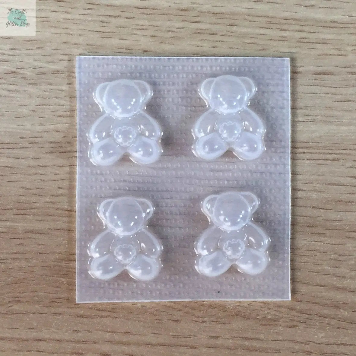 Teddy Bear Plastic Mold The Crafts and Glitter Shop