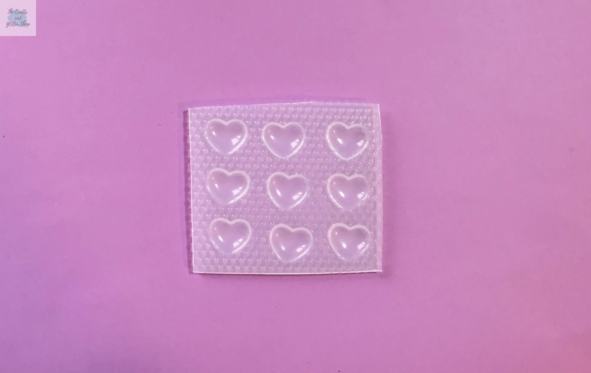 Tiny Bubble Heart Mold The Crafts and Glitter Shop