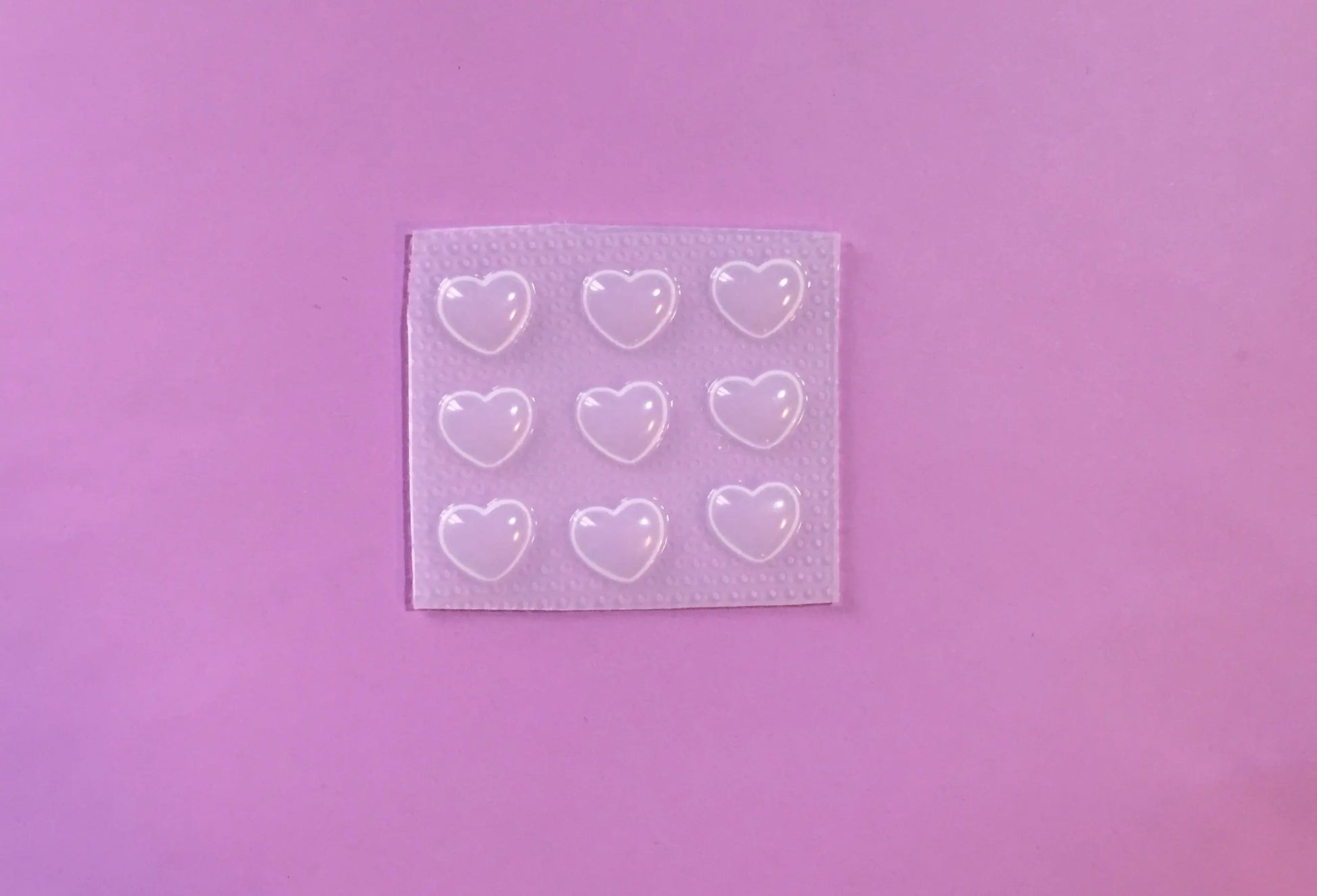 Tiny Bubble Heart Plastic Mold