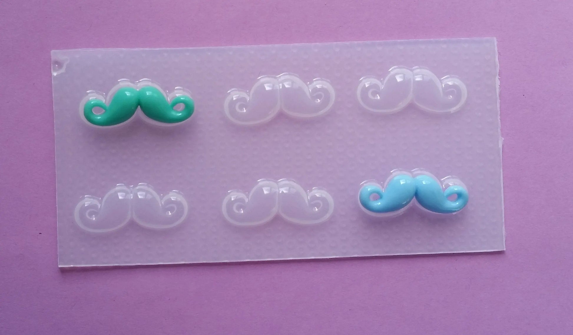 Tiny Mustache Mold The Crafts and Glitter Shop