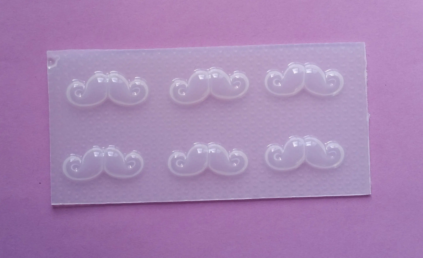 Tiny Mustache Plastic Mold