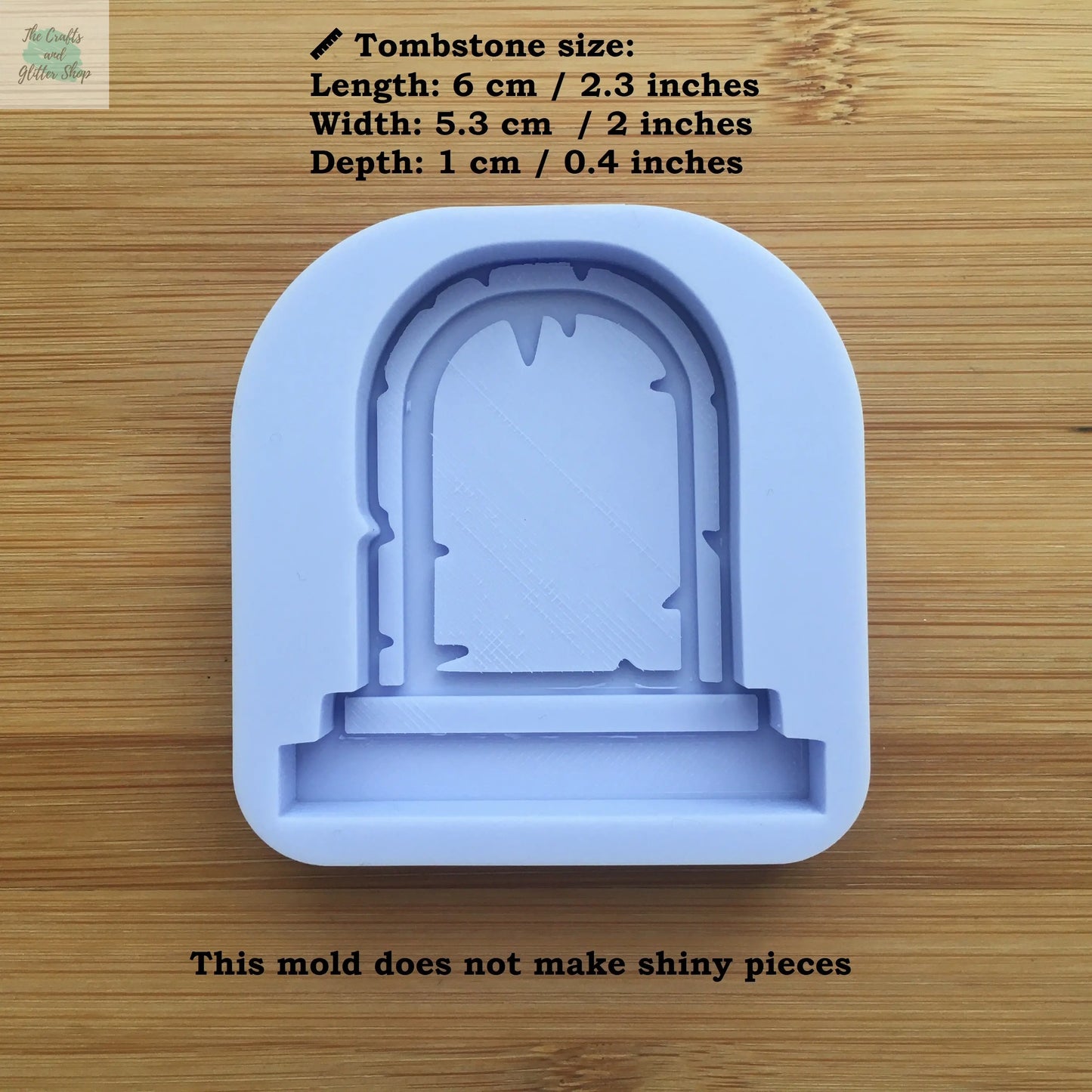 Tombstone Silicone Mold - The Crafts and Glitter Shop