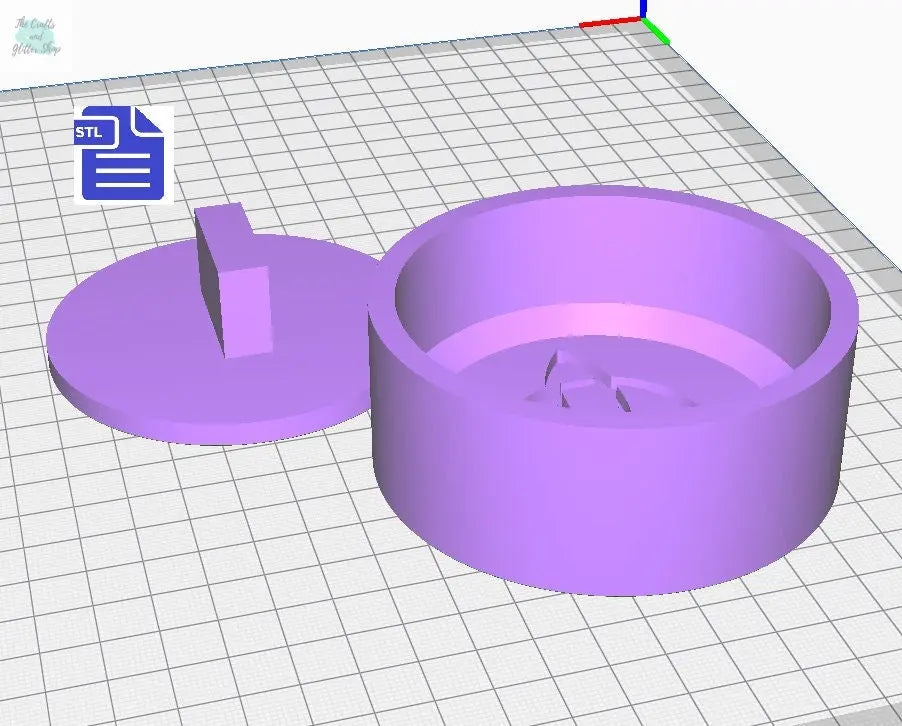 Trinity Knot Bath Bomb Press STL File - for 3D printing - FILE ONLY - print your own molds for bath bomb making Shower Steamer - The Crafts and Glitter Shop