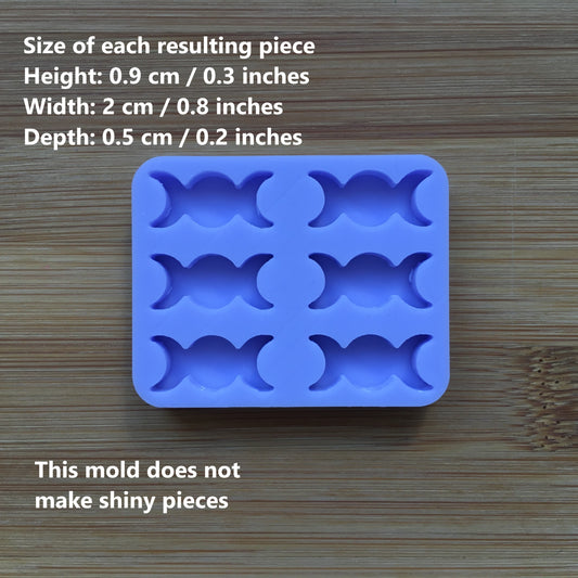 Triple Moon Silicone Mold