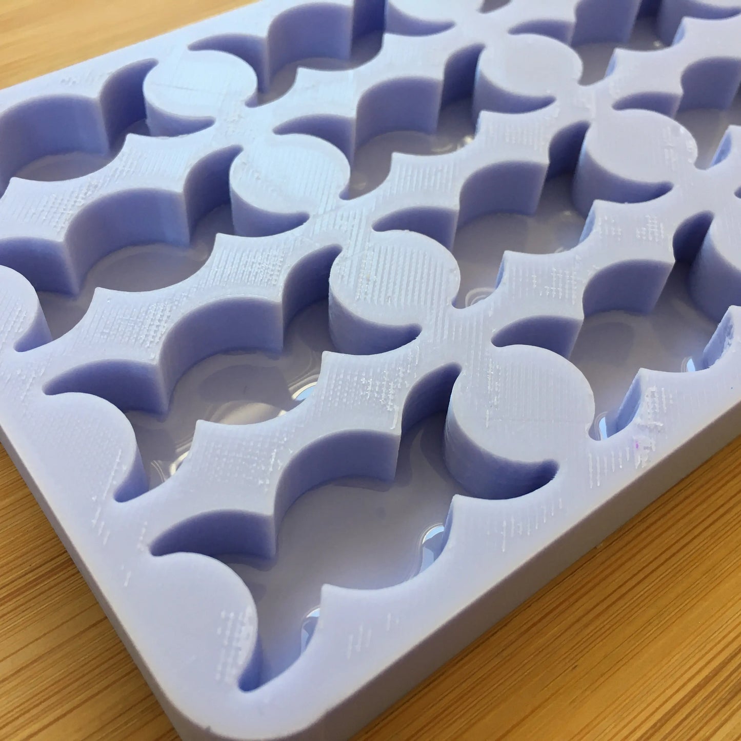 Triple Moon Silicone Mold