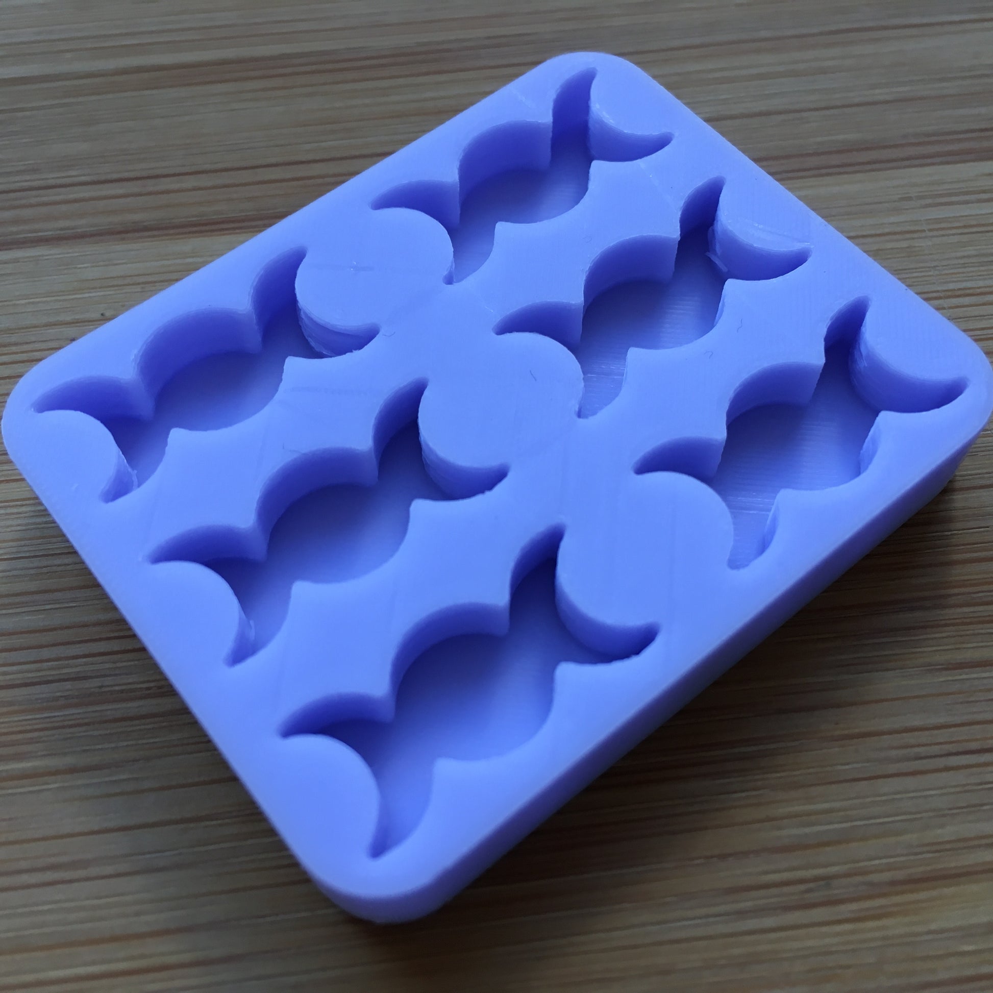 Triple Moon Silicone Mold