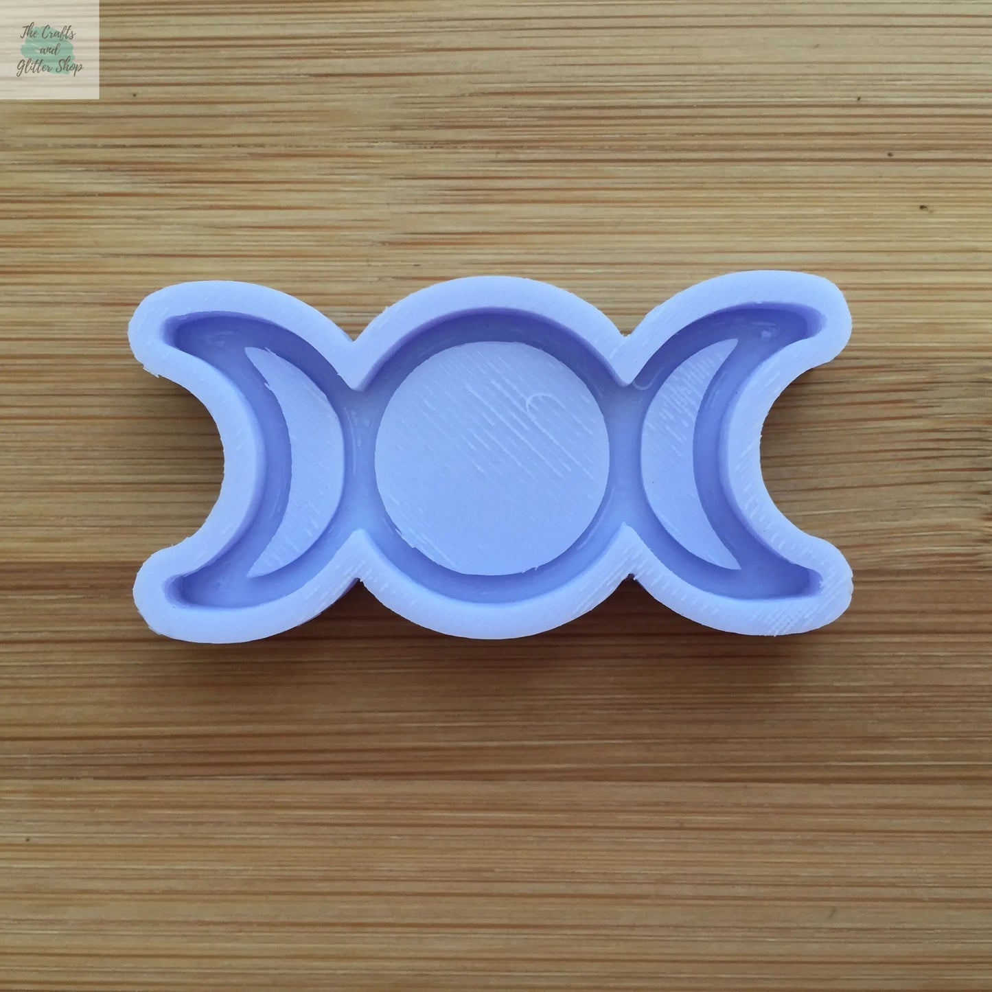 Triple Moon Silicone Mold The Crafts and Glitter Shop