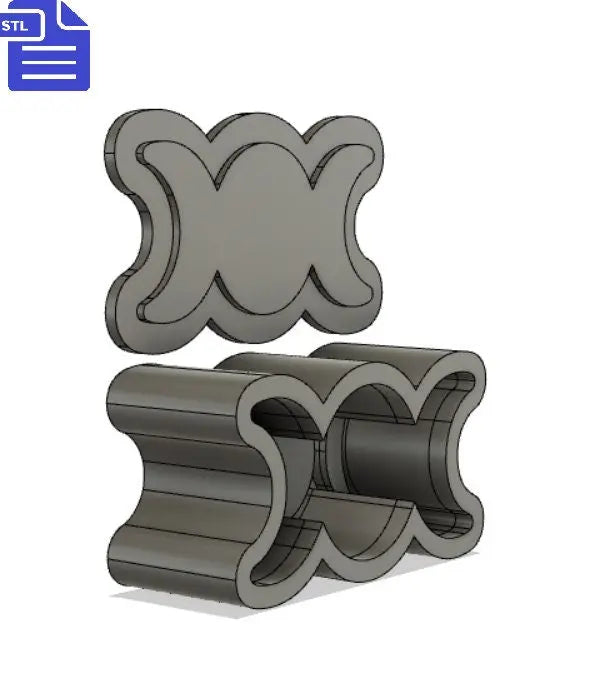 Triple Moon Trinket Dish STL File - for 3D printing - FILE ONLY - Triple Moon Bath Bomb Mold Press - Wicca Trinket Tray with lid