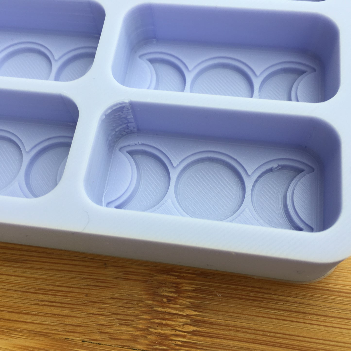 Triple Moon Wax Melt Silicone Mold