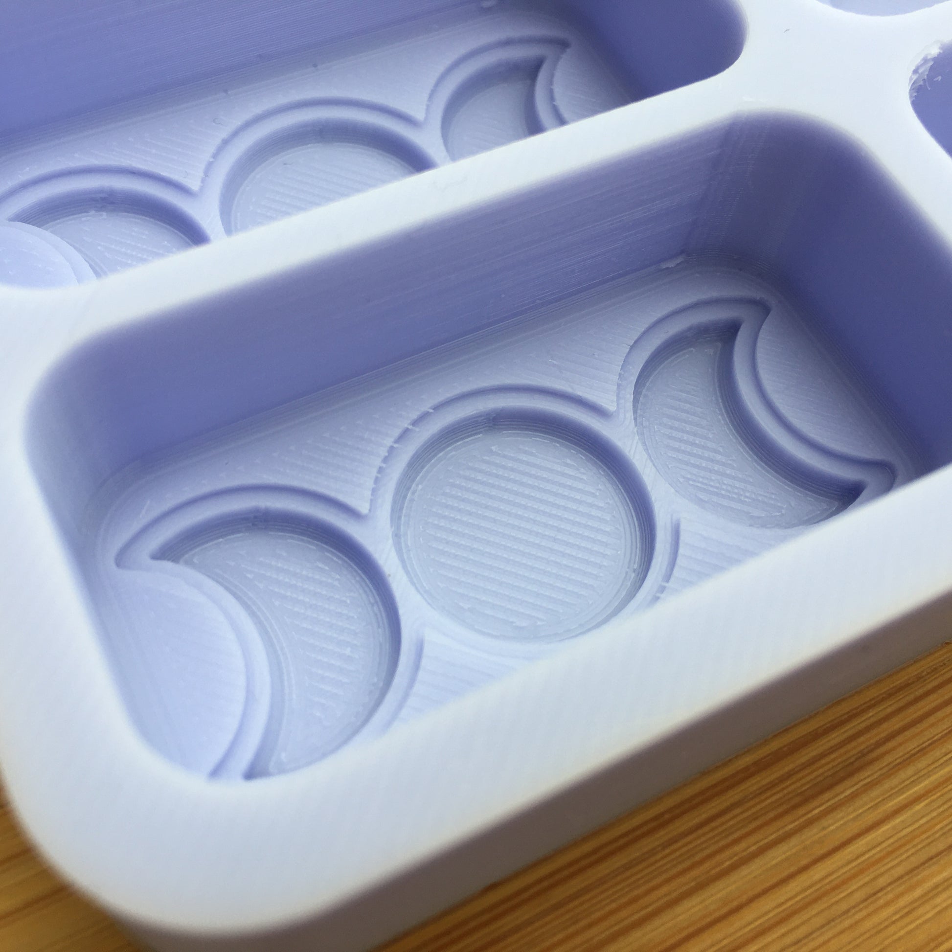 Triple Moon Wax Melt Silicone Mold