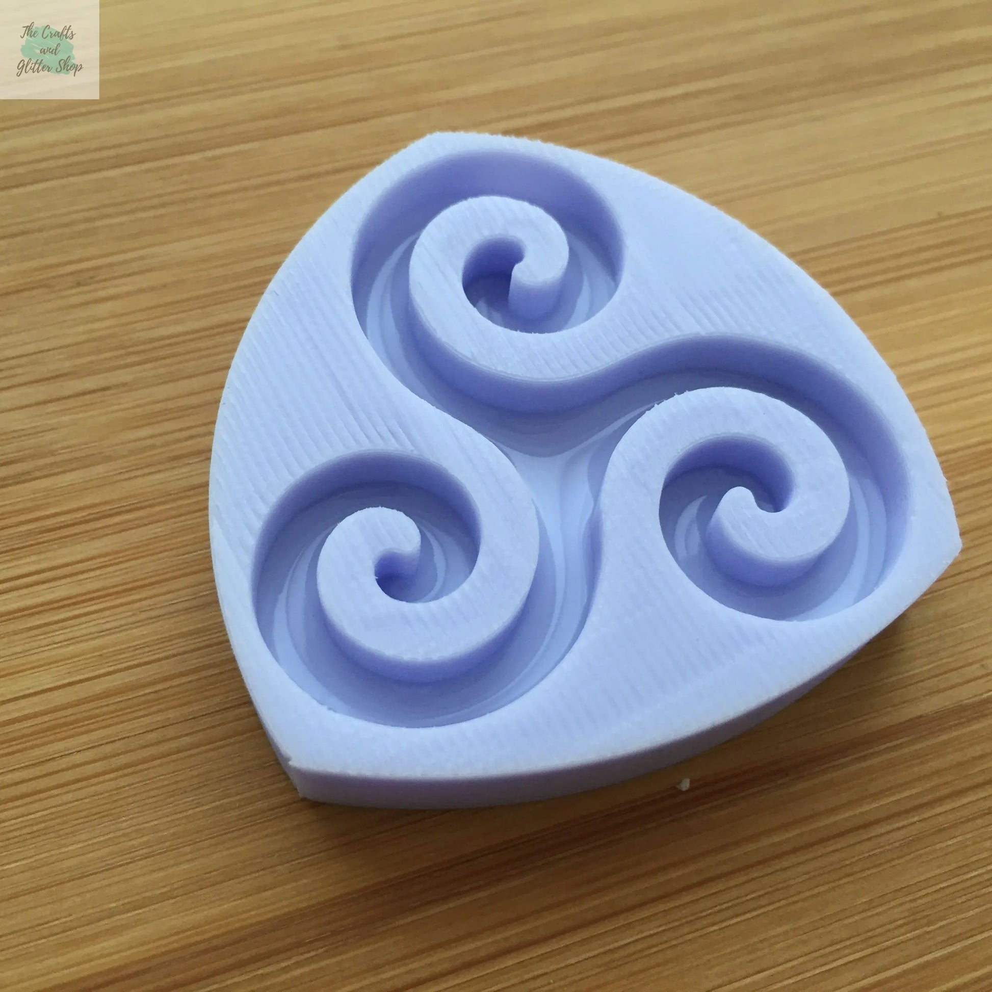 Triple Spiral Silicone Mold