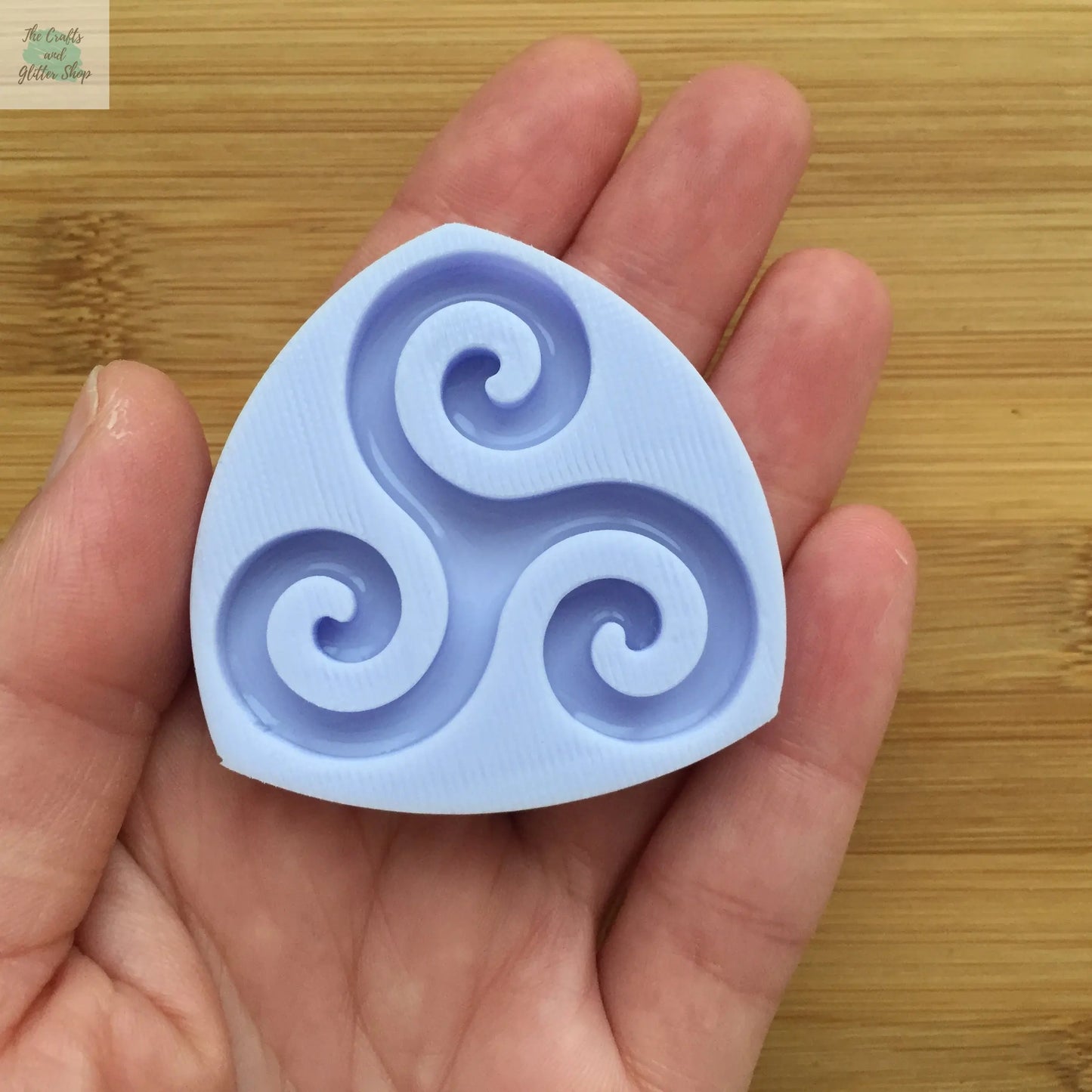 Triple Spiral Silicone Mold