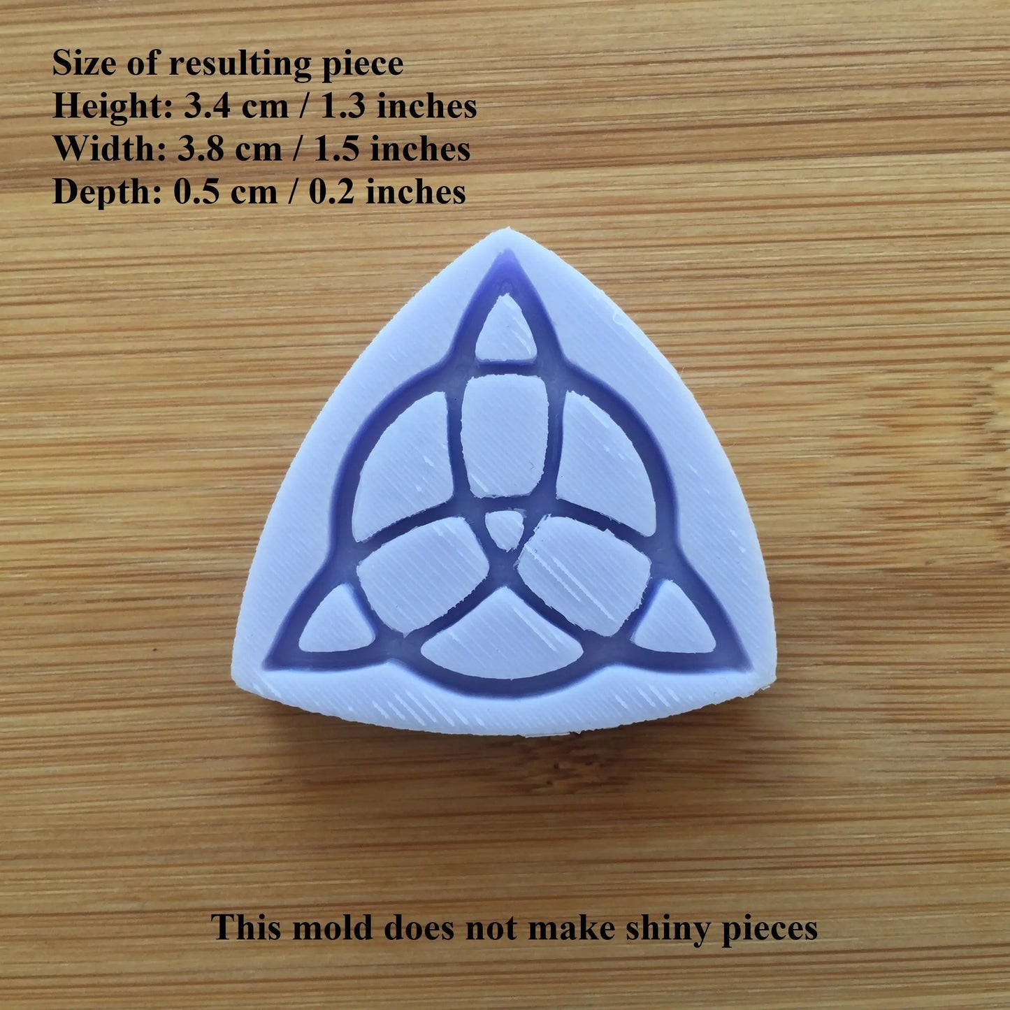 Triquetra Silicone Mold The Crafts and Glitter Shop