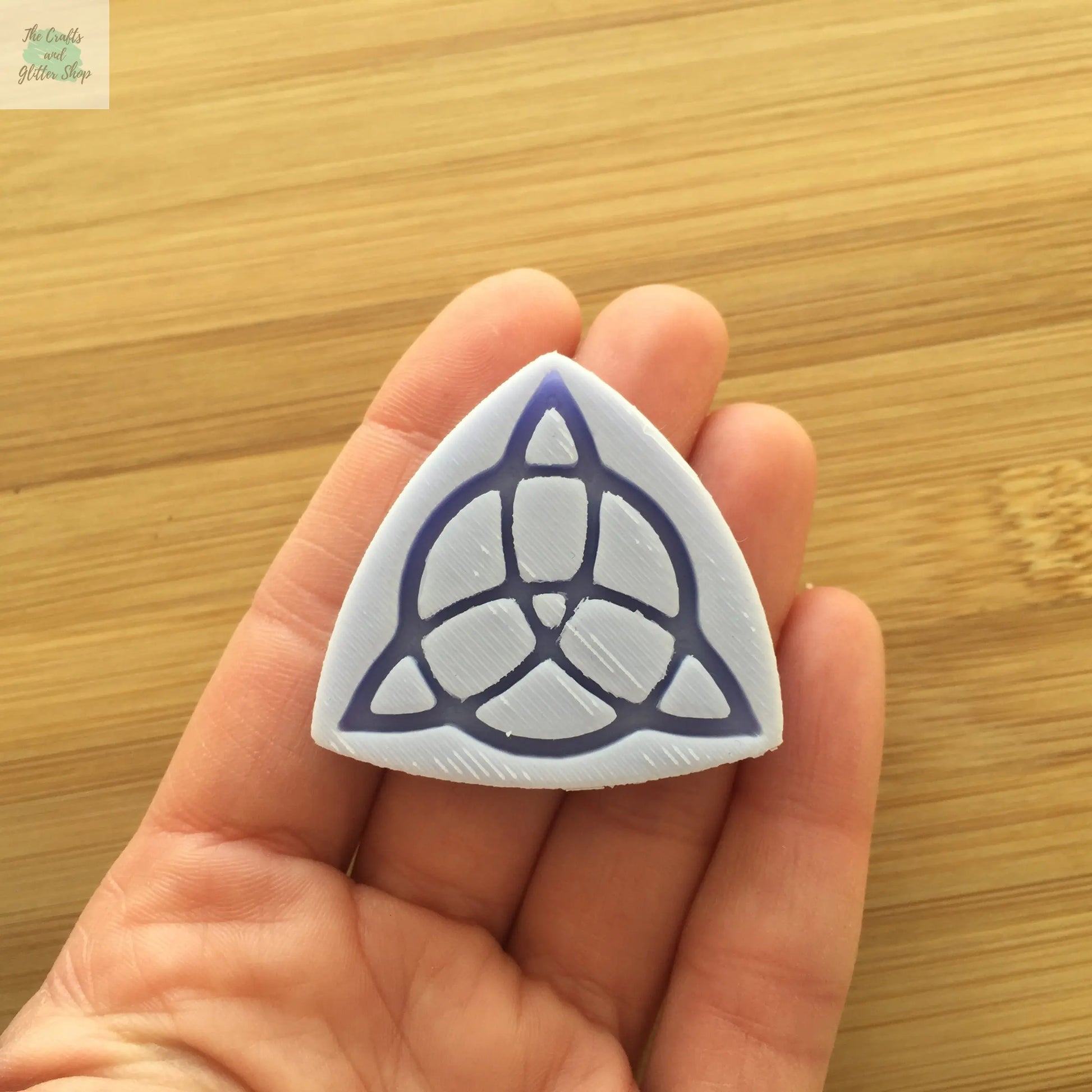 Triquetra Silicone Mold The Crafts and Glitter Shop