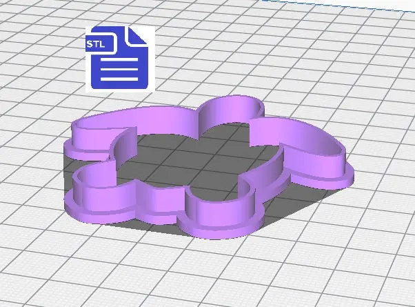 Turtle Cookie Cutter STL File - for 3D printing - FILE ONLY - Digital Download - The Crafts and Glitter Shop