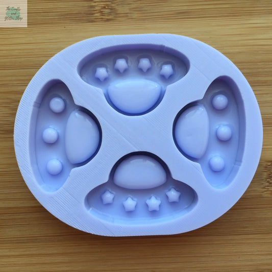 UFO Spaceship Silicone Mold The Crafts and Glitter Shop