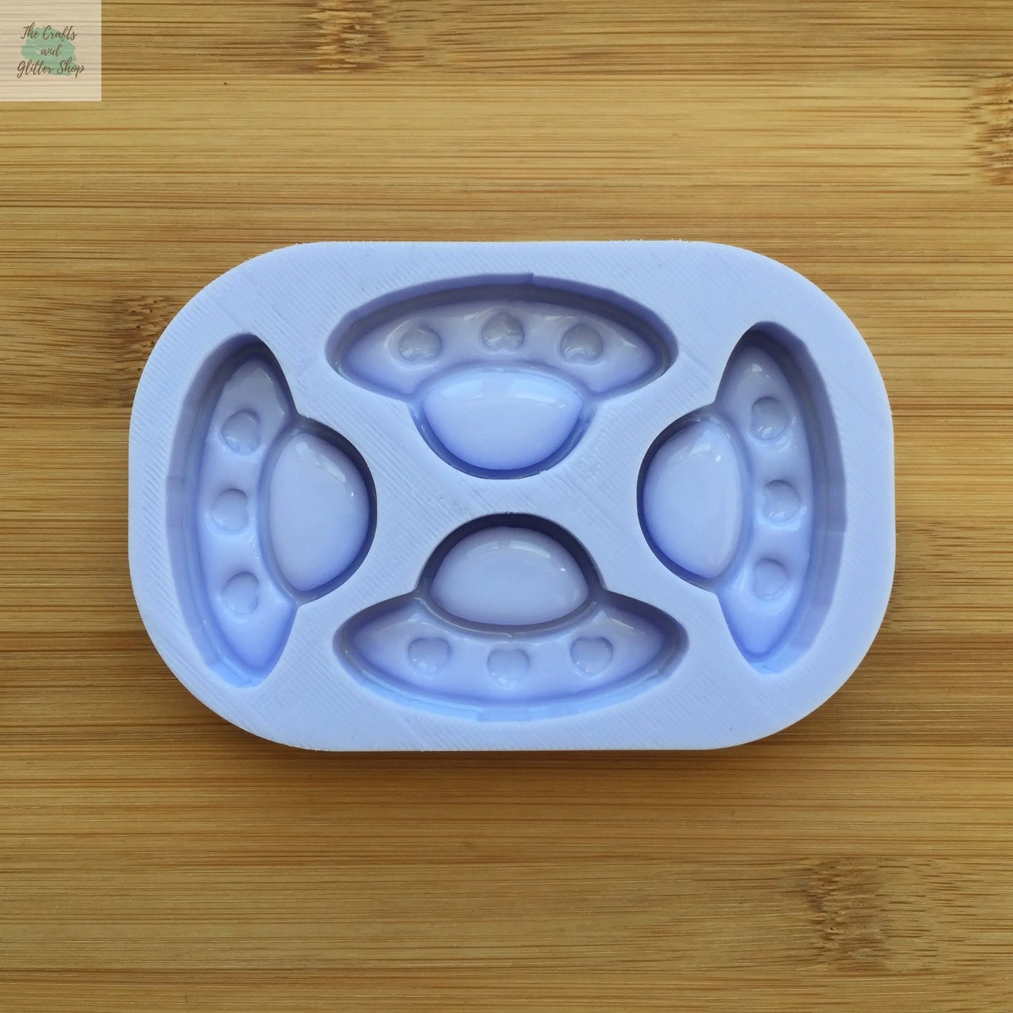 UFO Spaceship Silicone Mold The Crafts and Glitter Shop