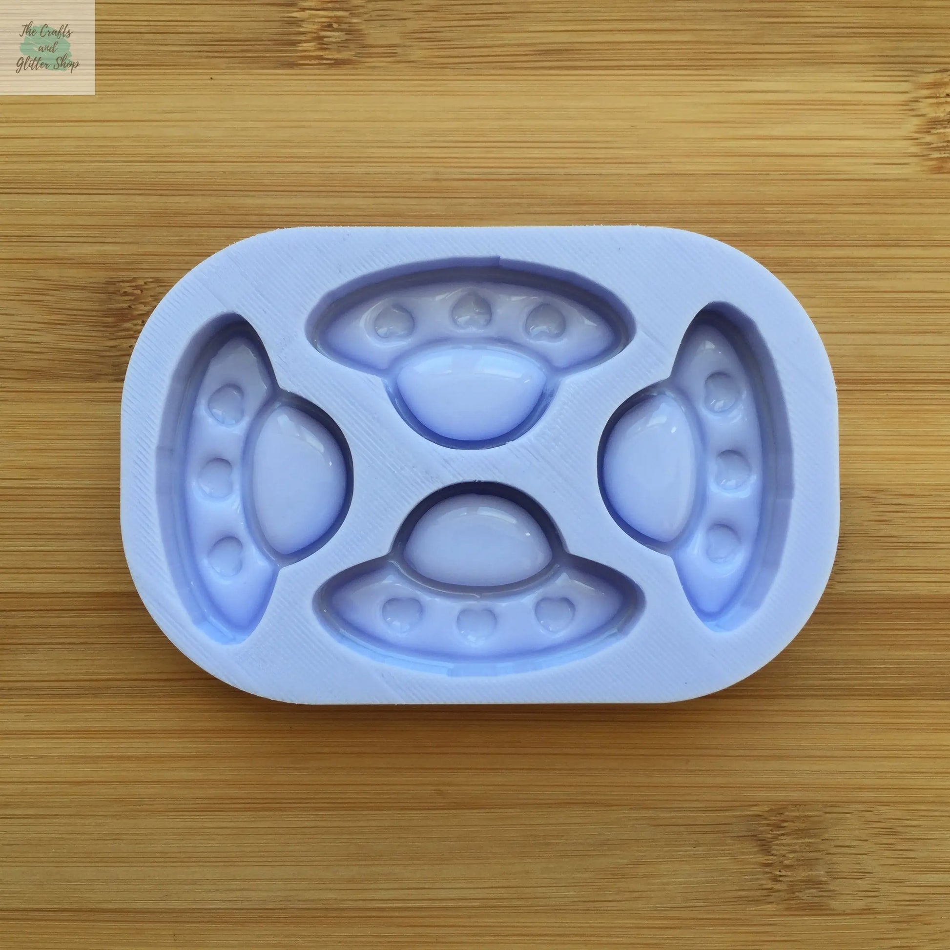 UFO Spaceship Silicone Mold The Crafts and Glitter Shop