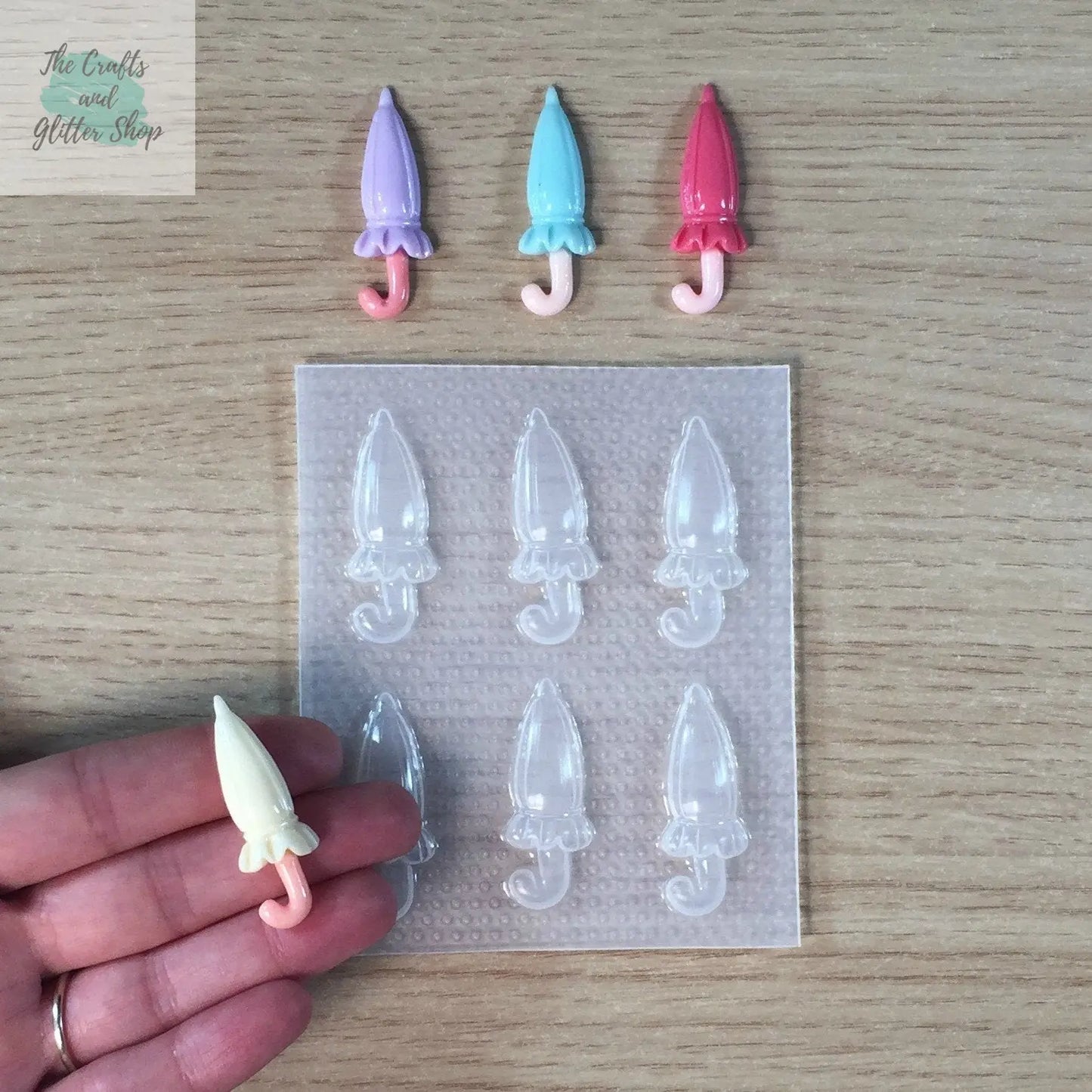 Umbrella Plastic Mold The Crafts and Glitter Shop