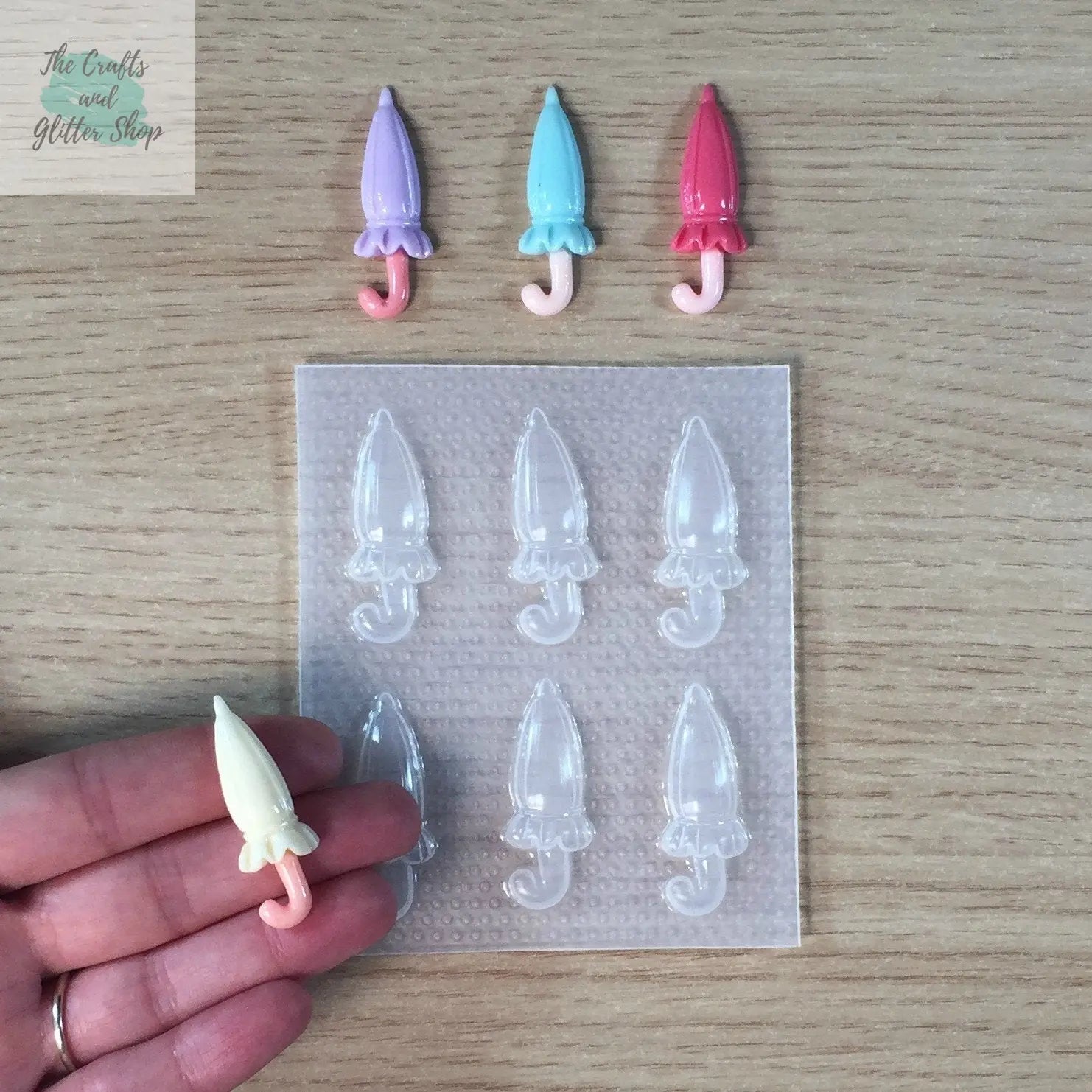 Umbrella Plastic Mold The Crafts and Glitter Shop