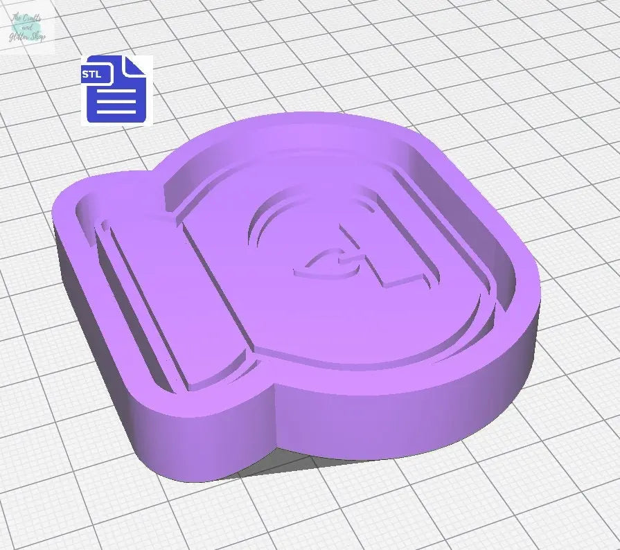 Wax Burner Mold Housing STL File - for 3D printing - FILE ONLY - with tray to make your own silicone molds - diy freshies mold - The Crafts and Glitter Shop