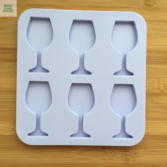 Wine Glass Silicone Mold The Crafts and Glitter Shop