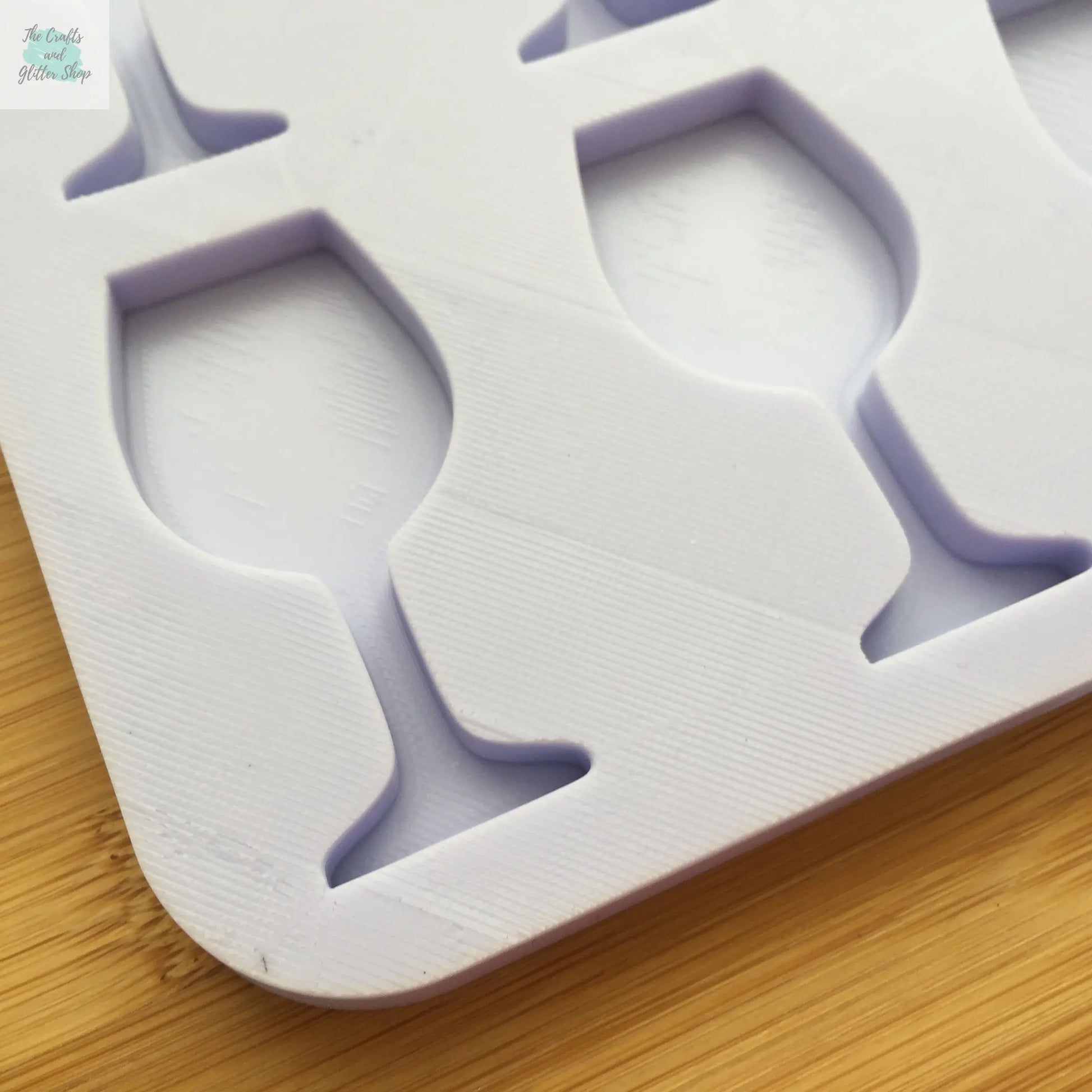 Wine Glass Silicone Mold The Crafts and Glitter Shop