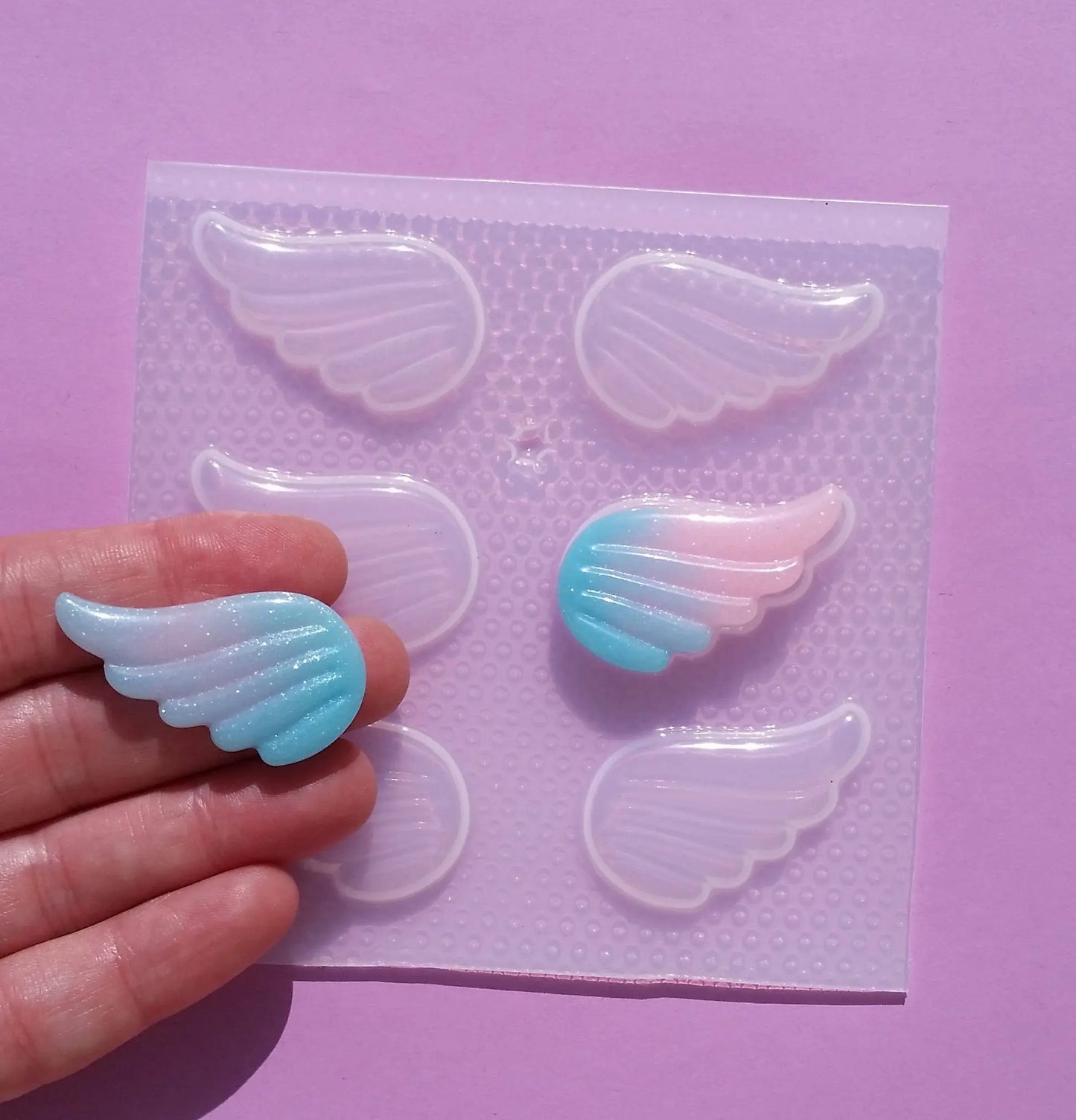 Wings Plastic Mold The Crafts and Glitter Shop