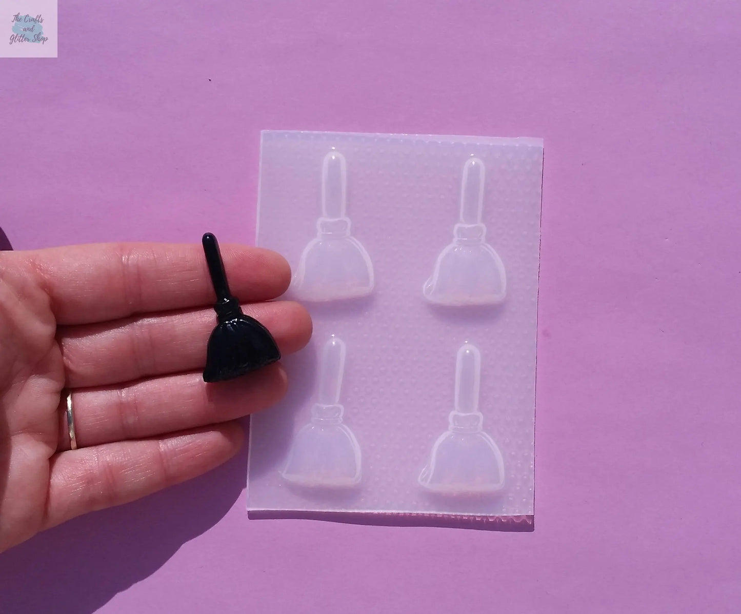 Witch Broom Plastic Mold