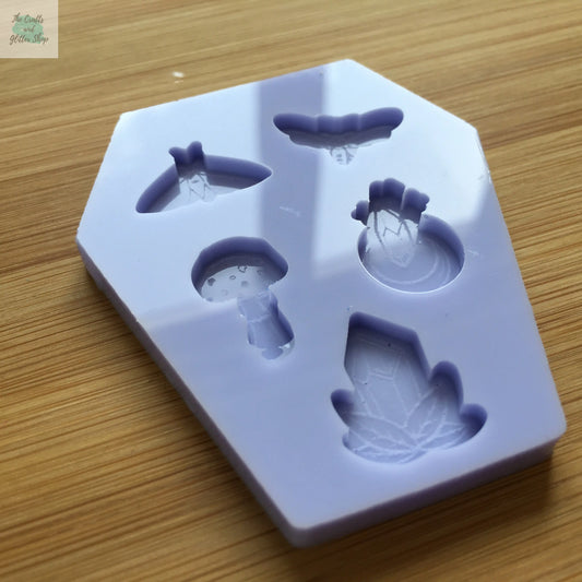 Witchy Supplies Silicone Mold - The Crafts and Glitter Shop