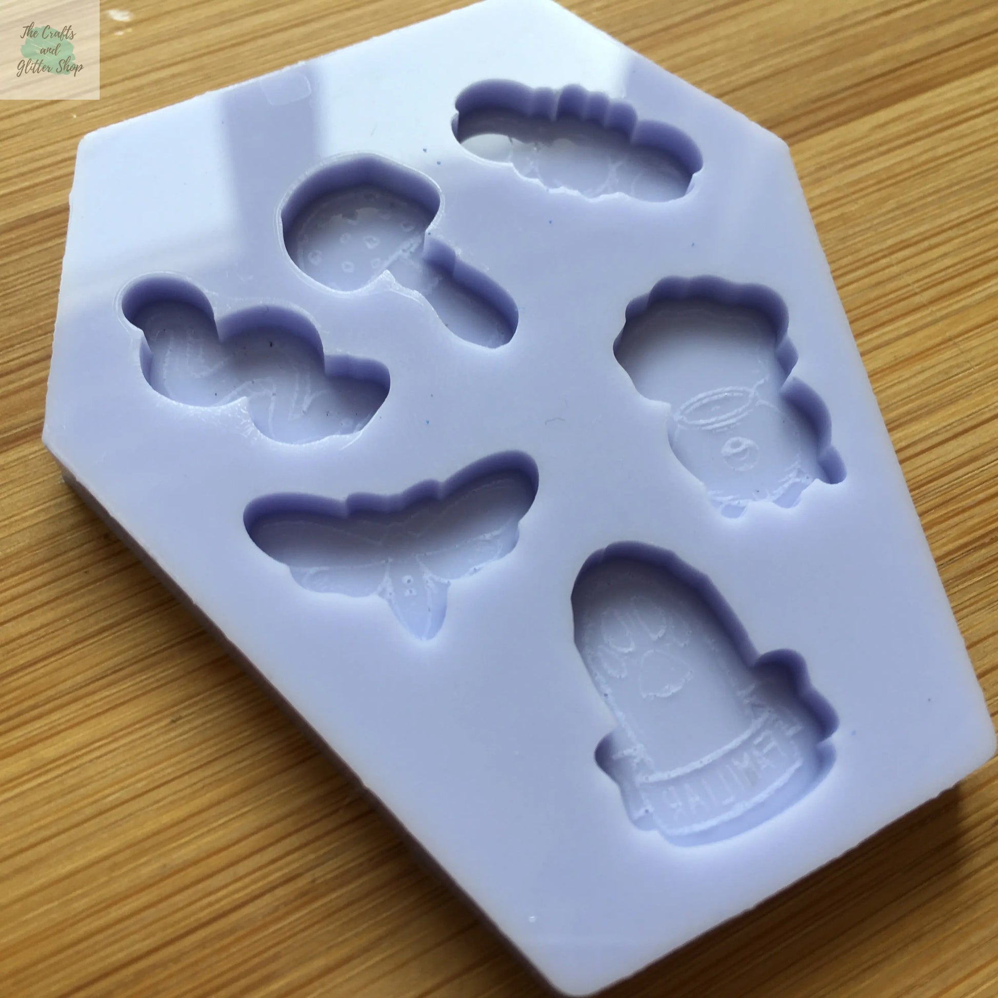 Witchy Supplies Silicone Mold - The Crafts and Glitter Shop