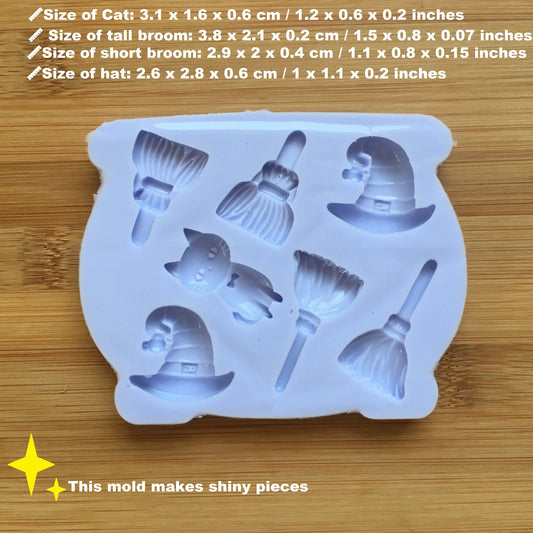 Witchy Things Silicone Mold