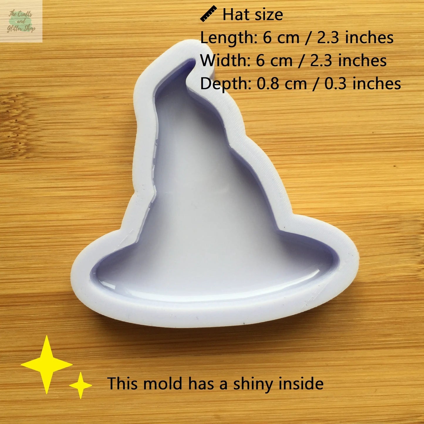Wizard Hat Silicone Mold The Crafts and Glitter Shop