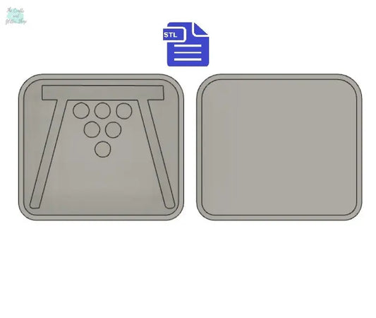 Yule Bath Bomb Mold STL File - for 3D printing - FILE ONLY - Yuletide Symbol Bath Bomb Press - Shower Steamer Mould - trinket dish soap tray - The Crafts and Glitter Shop