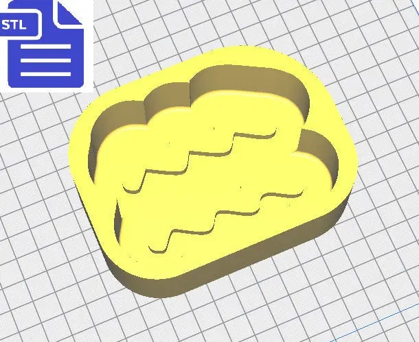 Zodiac Sign Bath Bomb Mold STL File - for 3D printing - FILE ONLY - Zodiac Sign Bath Bomb Press - Zodiac Symbol Shower Steamer Mold Full Set