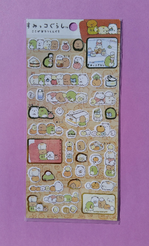 Sumikko Gurashi Stickers - 1 Sheet - Kawaii Stationery