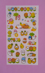 Mamegoma Stickers - 6 sheets