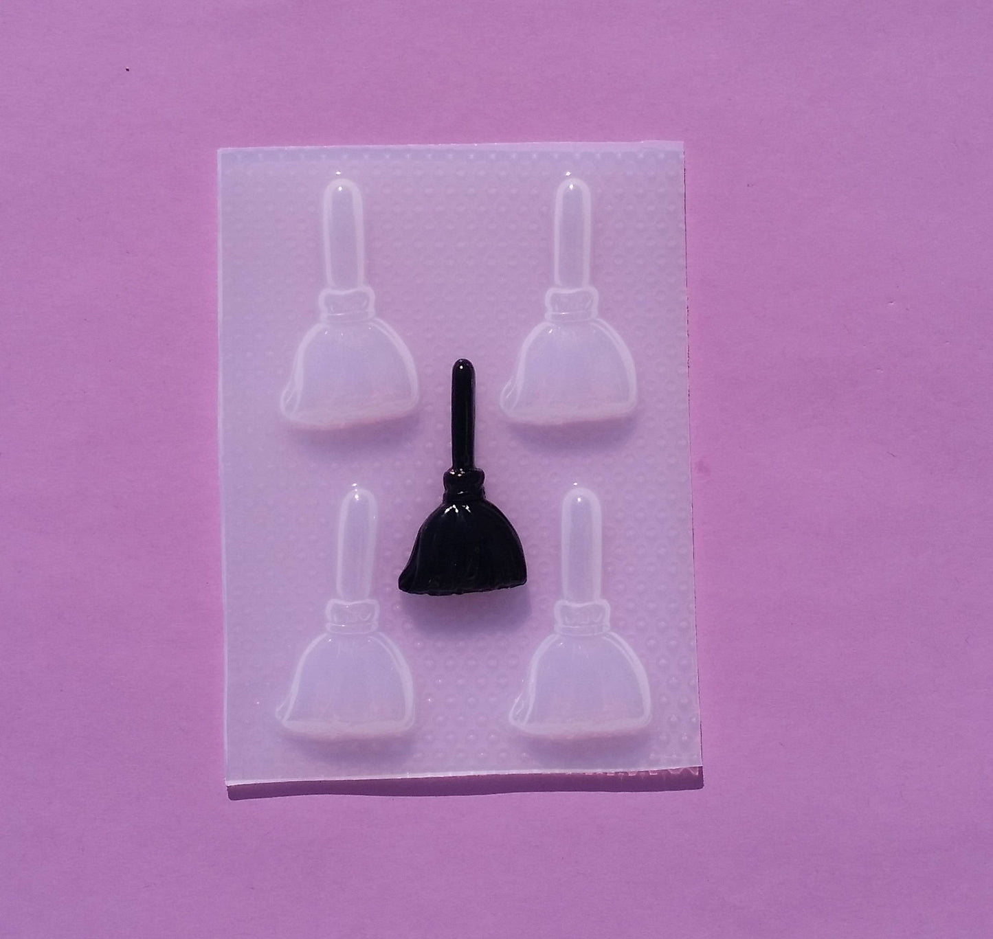 Witch's Broom Plastic Mold