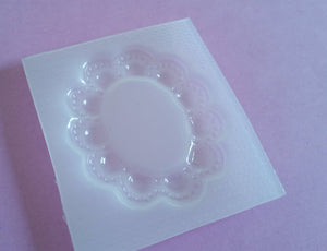 Fancy Cameo Frame Setting Mold