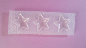 1.2" Chunky Star Plastic Mold