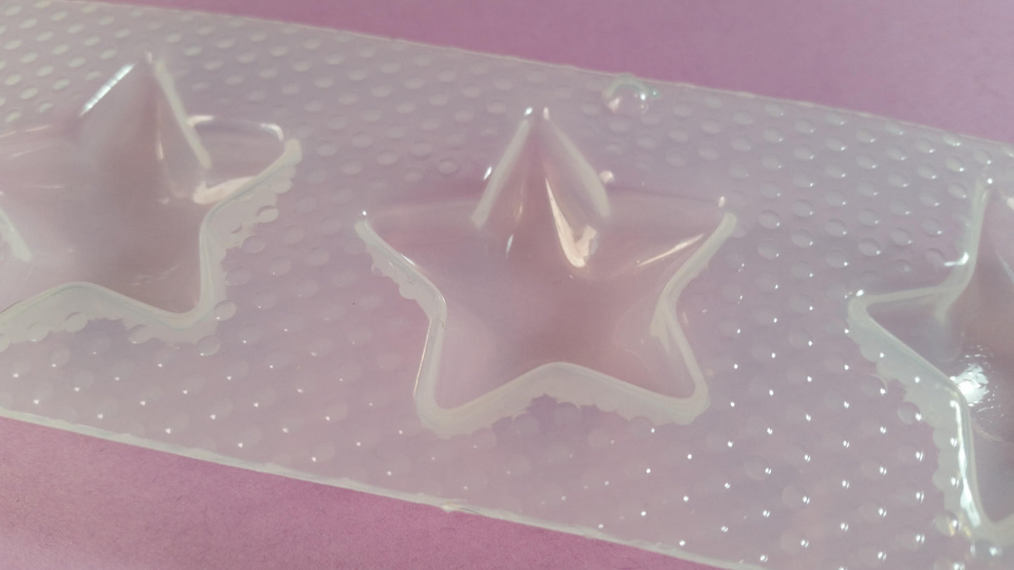 1.2 inch Chunky Star Plastic Mold