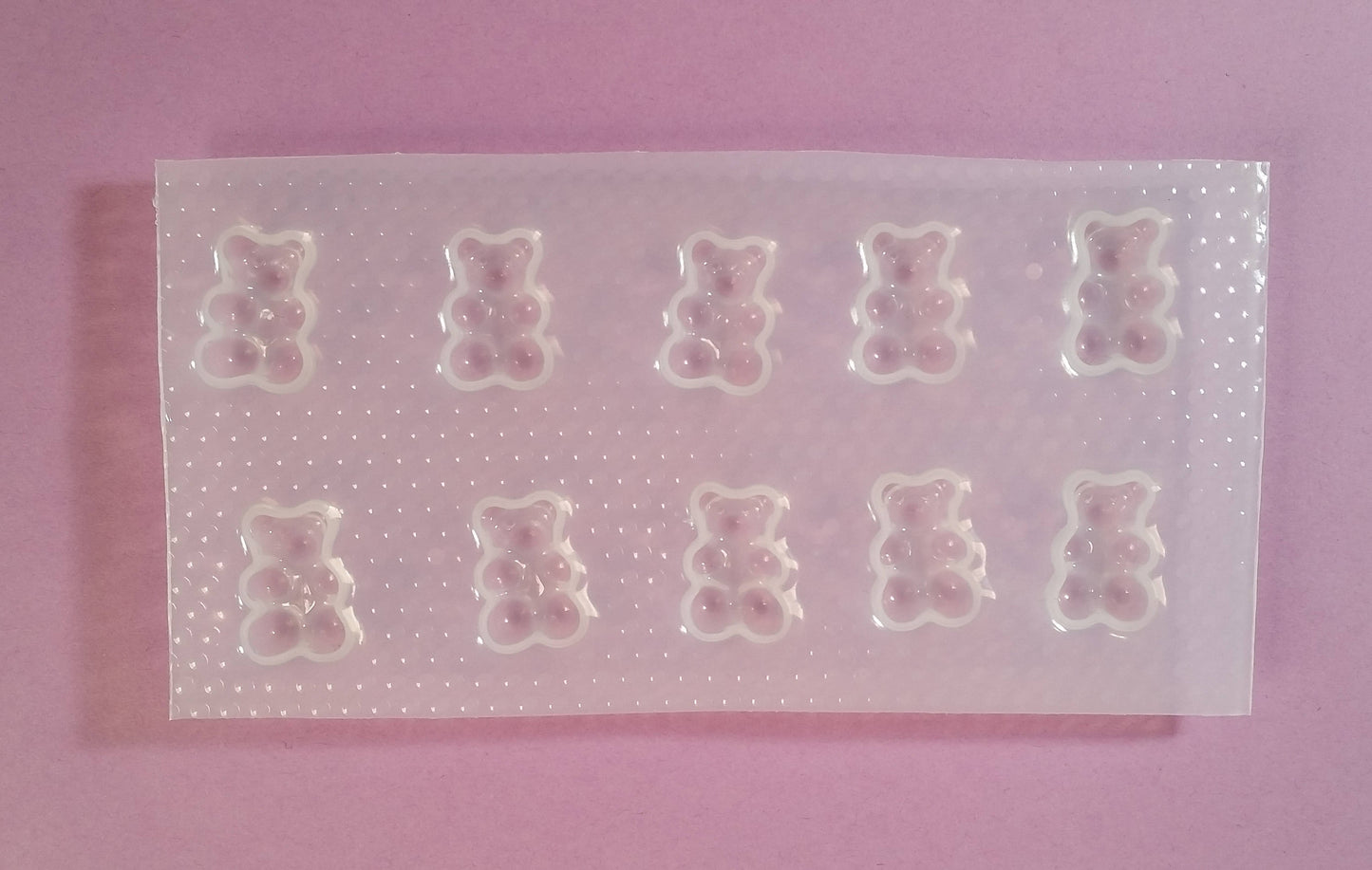 17mm Gummy Bear Plastic Mold