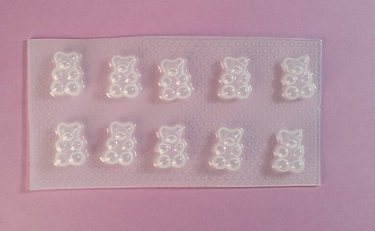 17mm Gummy Bear Plastic Mold