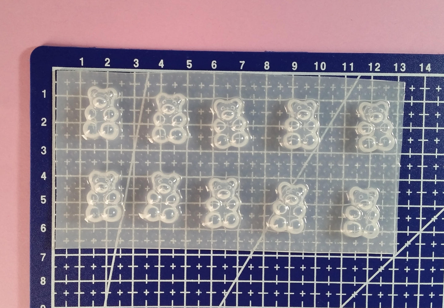 17mm Gummy Bear Plastic Mold