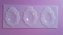 Load image into Gallery viewer, 2.5&quot; Flowers Cameo Frame Setting Plastic Resin Mold