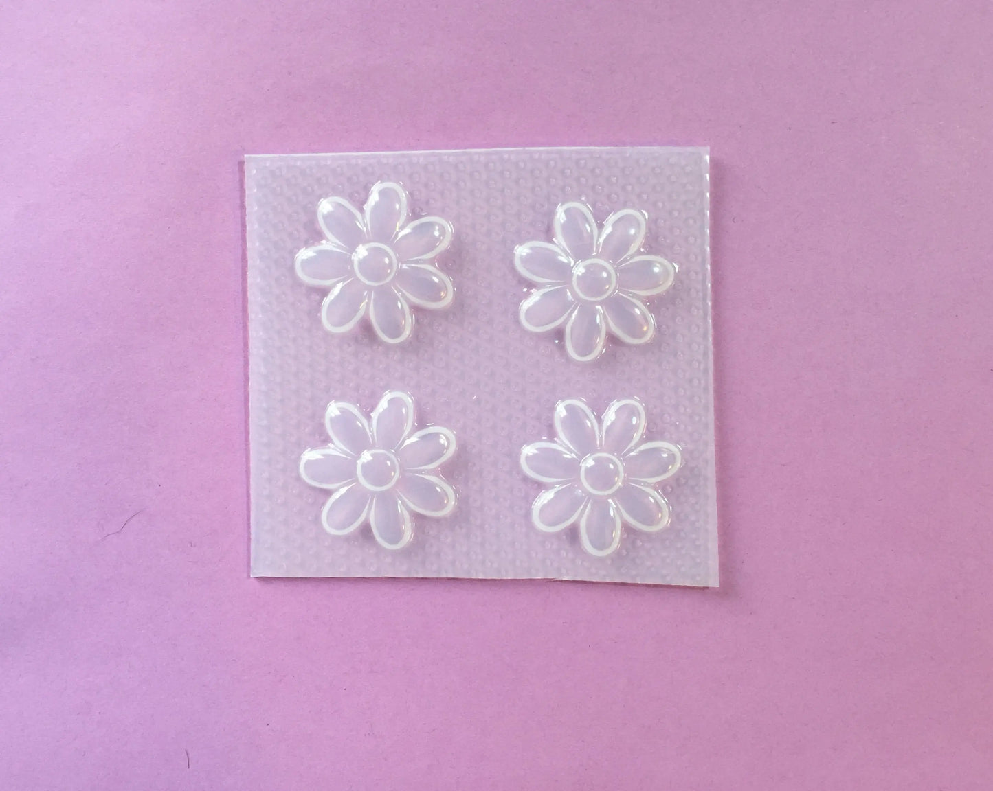30mm Flower Plastic Mold The Crafts and Glitter Shop