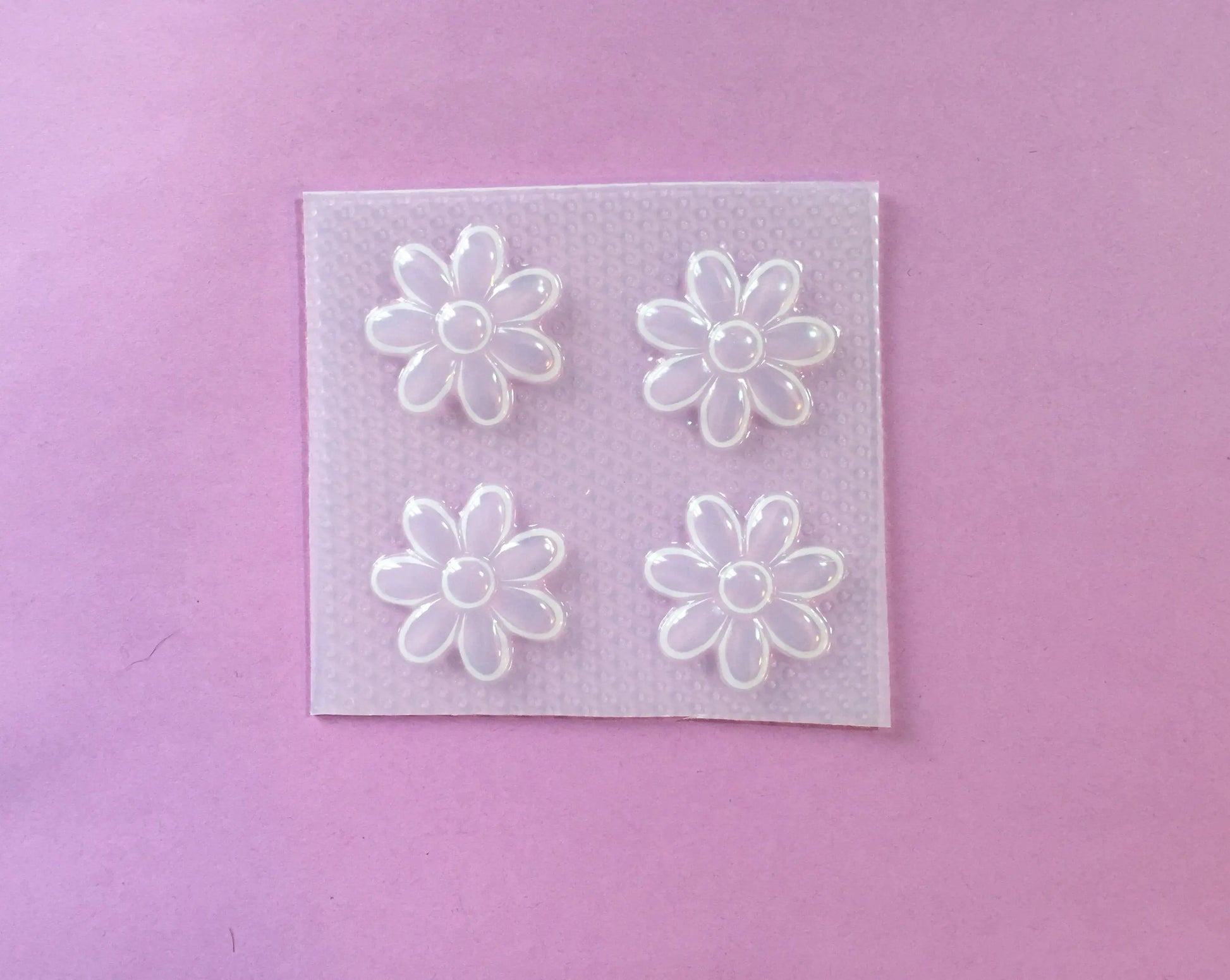 30mm Flower Plastic Mold The Crafts and Glitter Shop